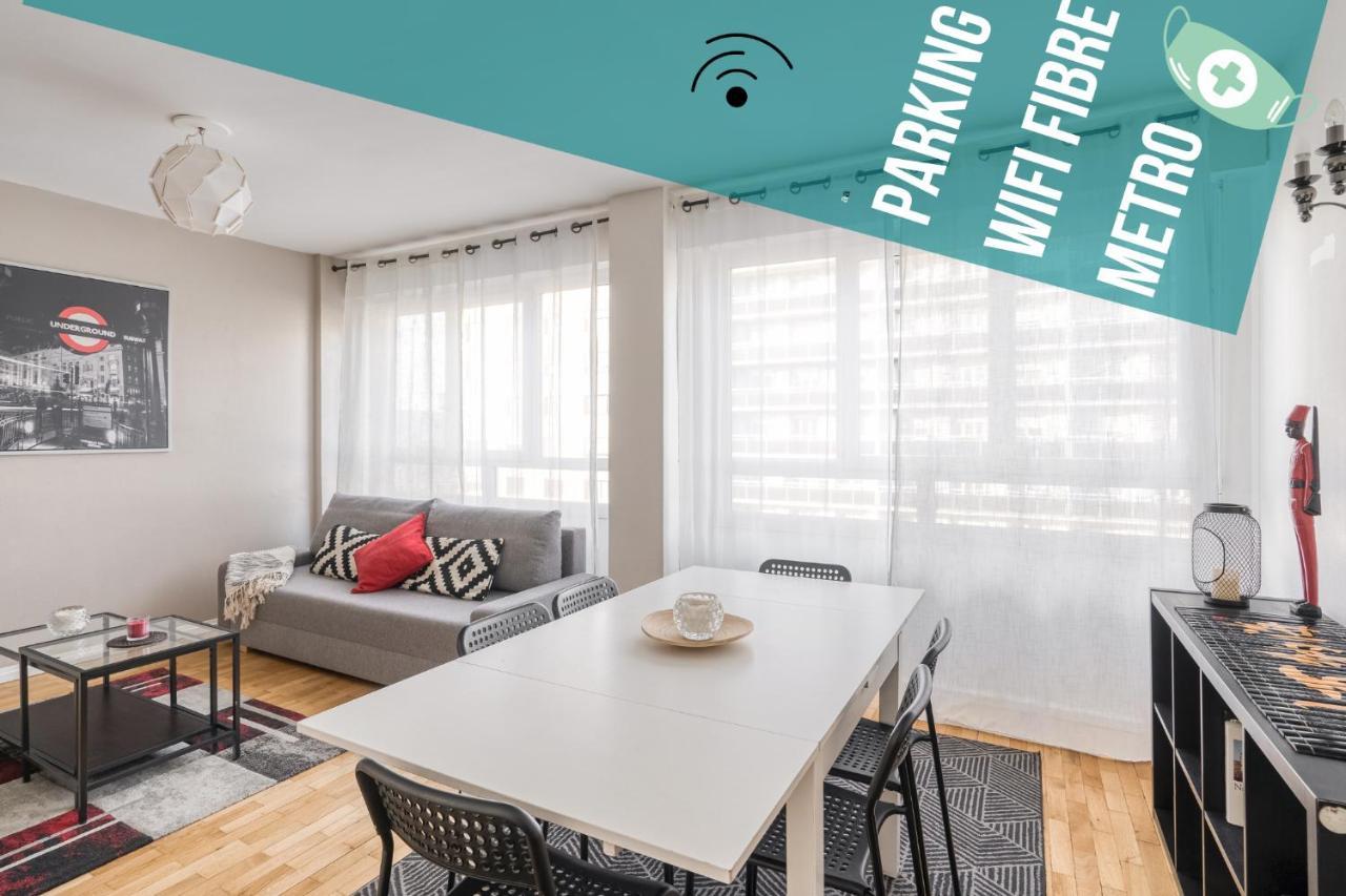 Superbe Apart 2 Rooms Lumineaux Parking Casa 里昂 外观 照片
